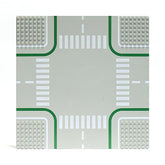 LEGO Platte 2361p01 (Straßenplatte Kreuzung)